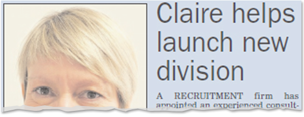 Image for Claire Jones helps launch new division